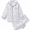 Kids Petite Plume Kid's Twill Pajama Set in Literary Lessons