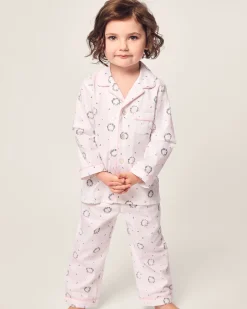 Kids Petite Plume Kid's Twill Pajama Set in Somerset Wreath