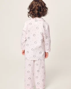 Kids Petite Plume Kid's Twill Pajama Set in Somerset Wreath