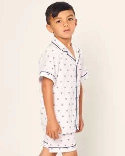 Kids Petite Plume Kid's Twill Short Set in