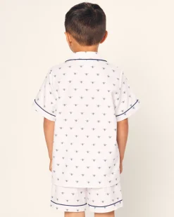 Kids Petite Plume Kid's Twill Short Set in