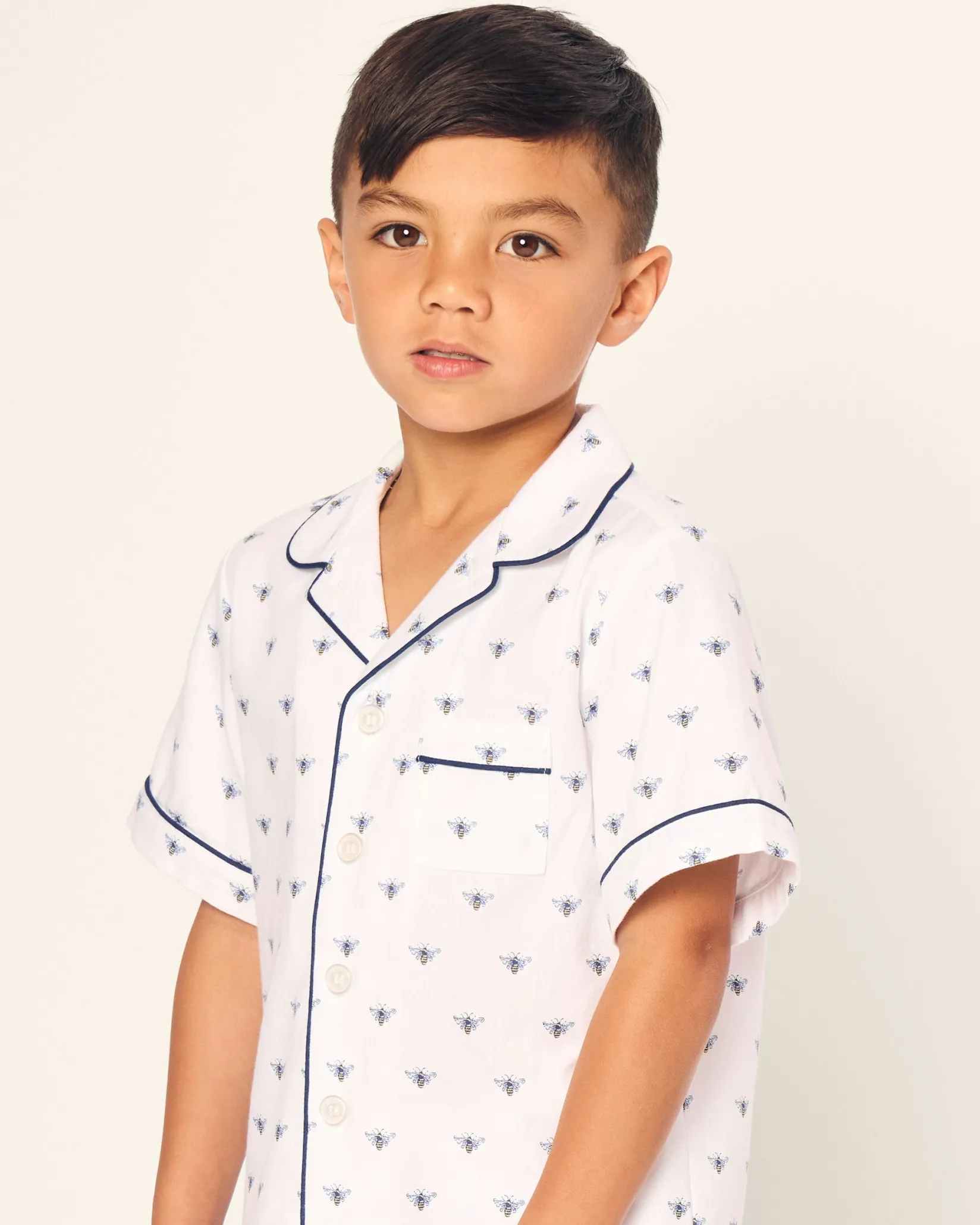 Kids Petite Plume Kid's Twill Short Set in