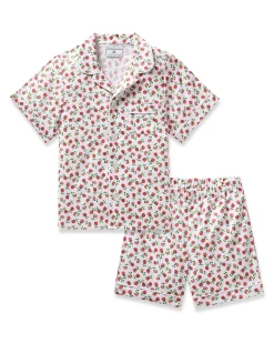 Kids Petite Plume Kid's Twill Short Set in