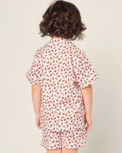 Kids Petite Plume Kid's Twill Short Set in