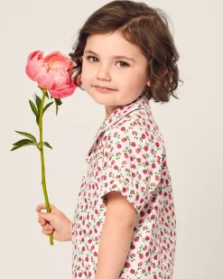 Kids Petite Plume Kid's Twill Short Set in