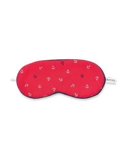 Kids Petite Plume Kid's Twill Sleep Mask in Anchors Away