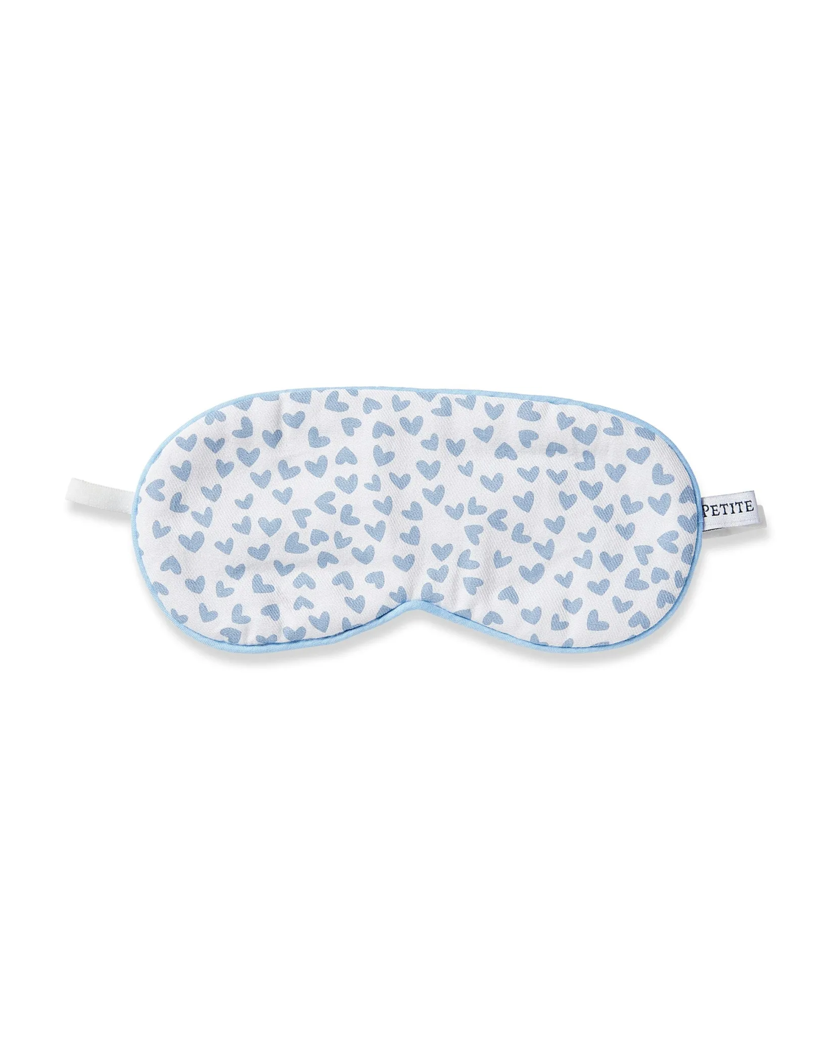 Kids Petite Plume Kid's Twill Sleep Mask in Pink Timeless Toile