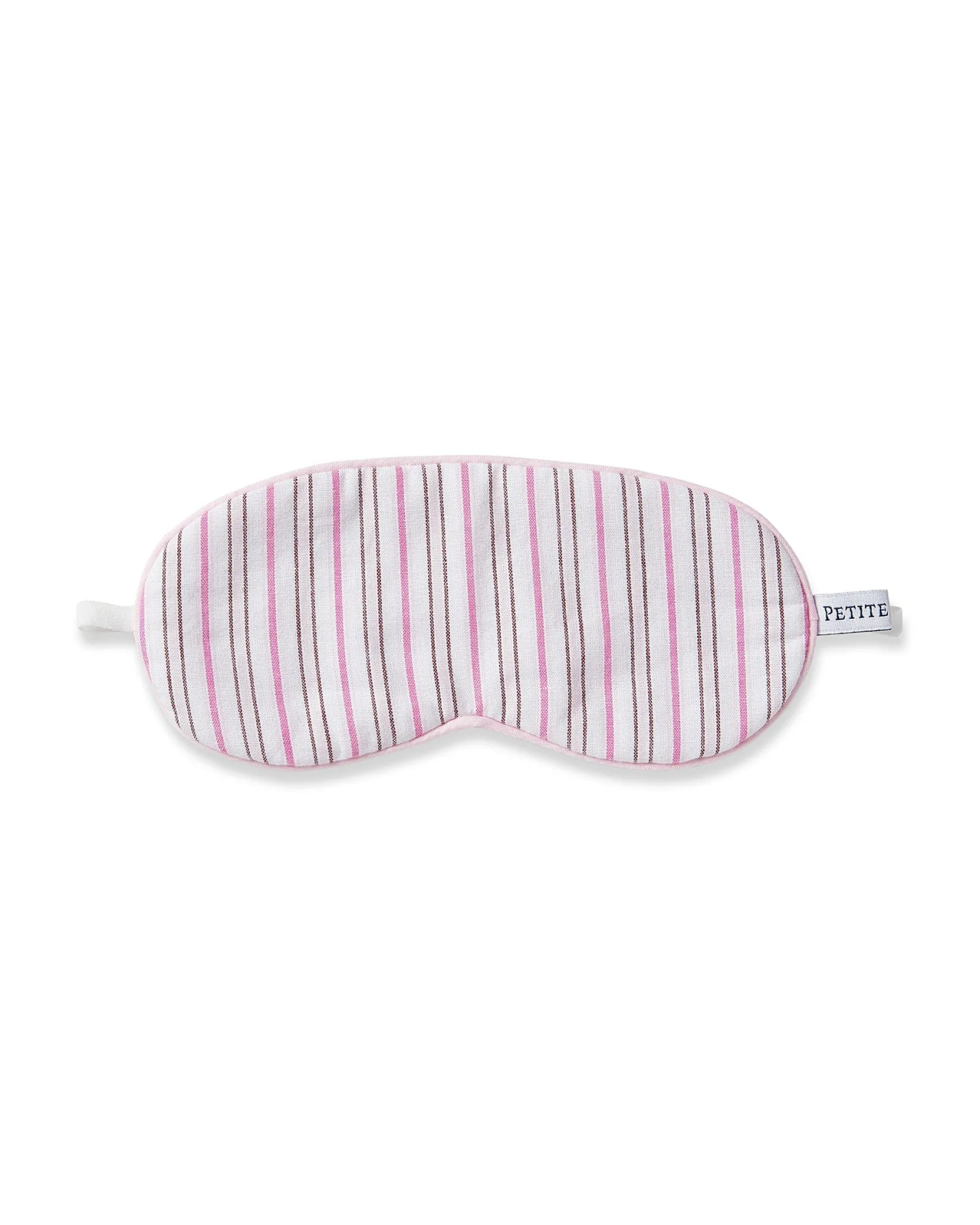 Kids Petite Plume Kid's Twill Sleep Mask in Pink Timeless Toile