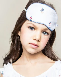 Kids Petite Plume Kid's Twill Sleep Mask in