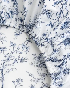 Petite Plume Luxe Premium Cotton Bed Sheets in La Mer