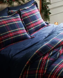 Petite Plume Luxe Premium Cotton Bed Sheets in Navy