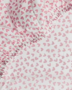 Petite Plume Luxe Premium Cotton Crib Sheet in Sweethearts