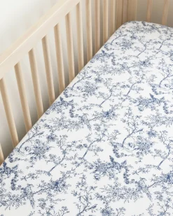 Petite Plume Luxe Premium Cotton Crib Sheet in Sweethearts