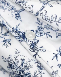 Petite Plume Luxe Premium Percale Duvet Set in Timeless Toile