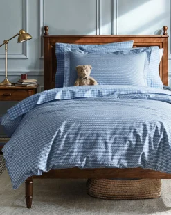 Petite Plume Luxe Premium Percale Duvet Set in Timeless Toile