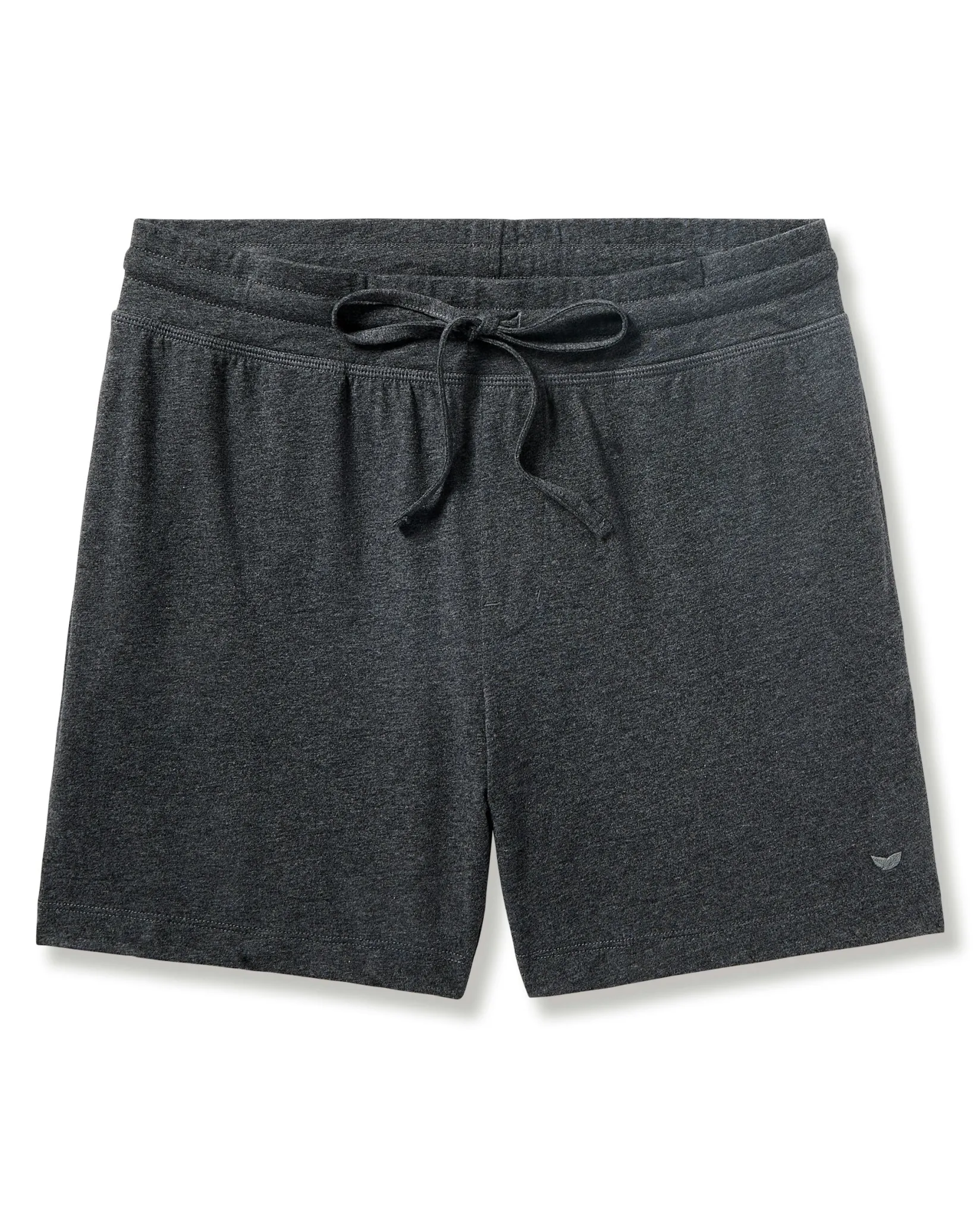 Petite Plume Men's 5" Pima Short in Dark Heather Grey
