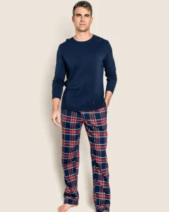 Petite Plume Men's Brushed Cotton Pajama Pant in Windsor Tartan