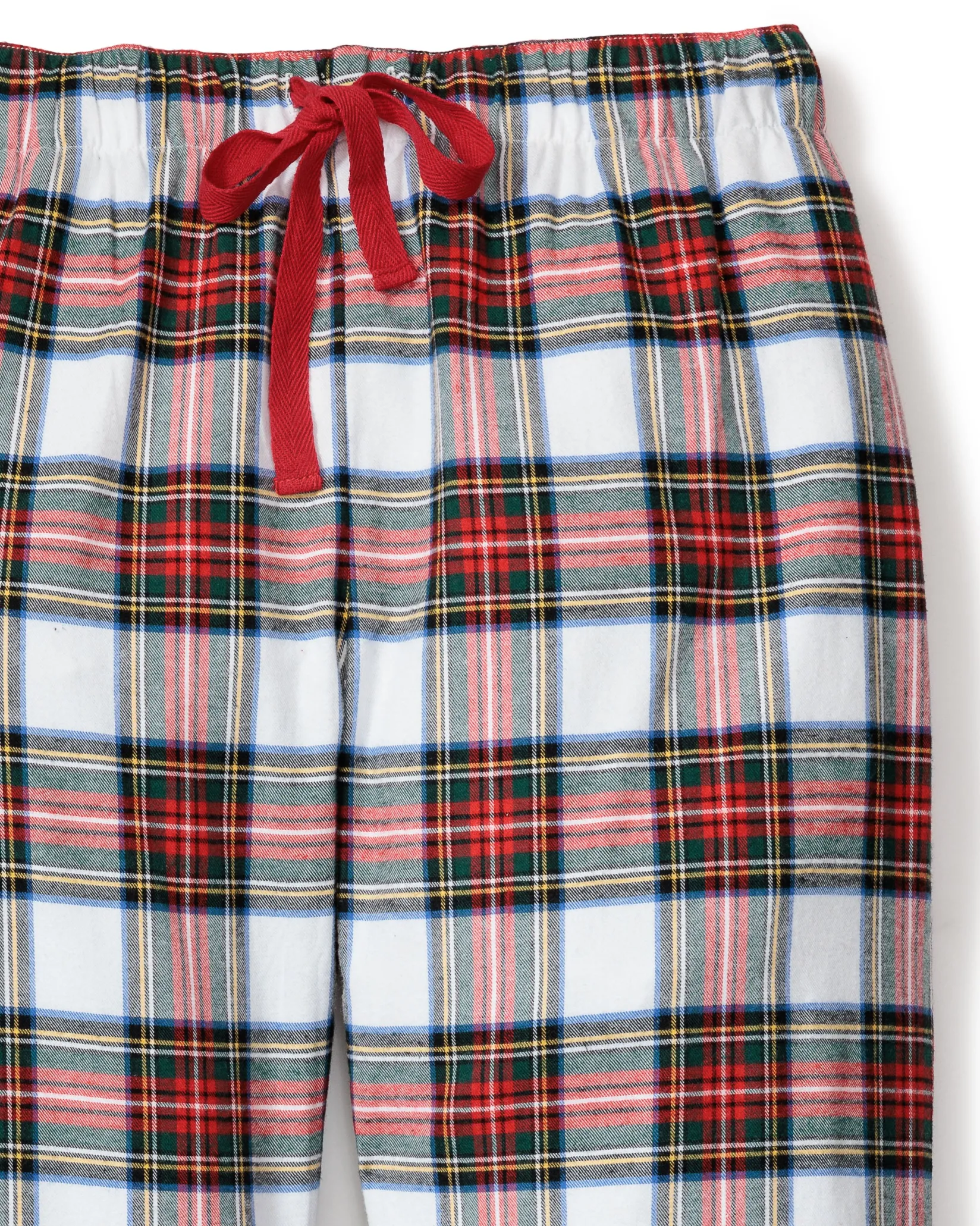 Petite Plume Men's Brushed Cotton Pants in Balmoral Tartan