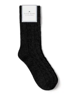 Petite Plume Men's Cashmere Sock in Camel