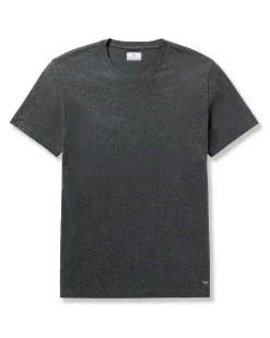 Petite Plume Men's Pima Essential Crew Neck Tee in White