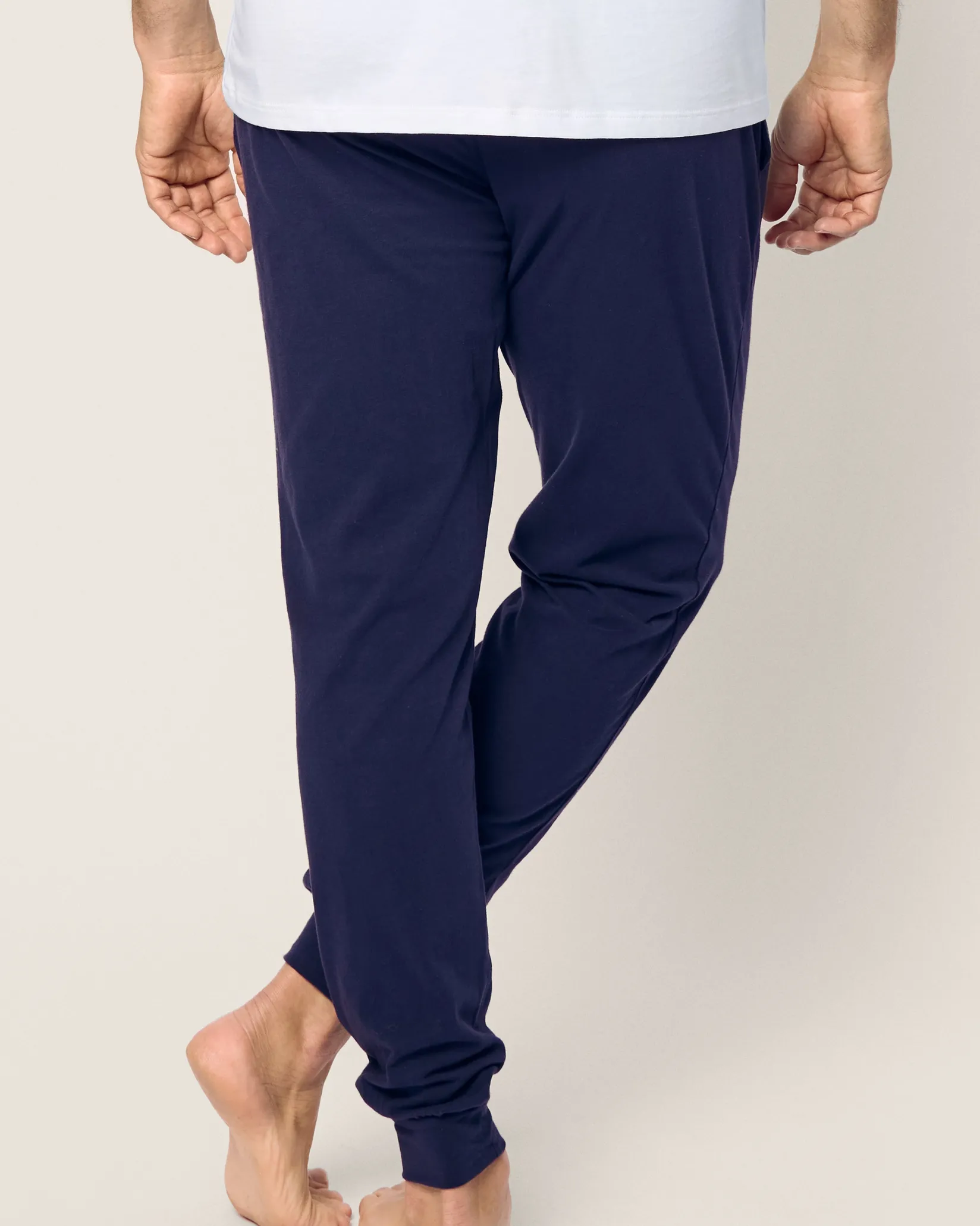 Petite Plume Men's Pima Pants in Navy