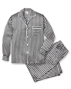 Petite Plume Men's Silk Pajama Set in