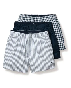 Petite Plume Men's Twill 3 Pack Boxers in Windsor Tartan