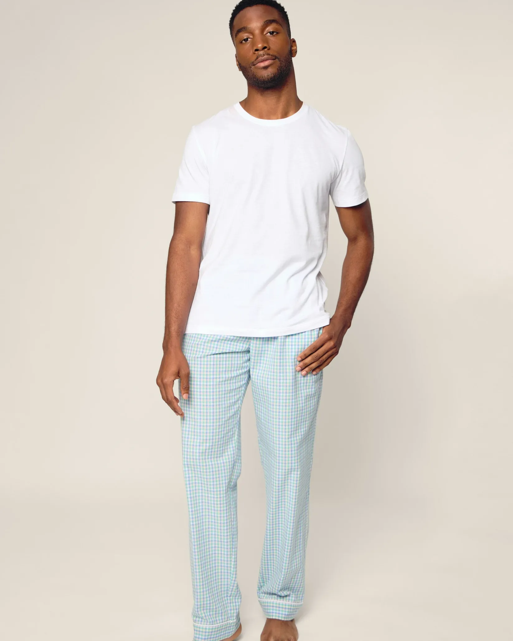 Petite Plume Men's Twill Pajama Pant in