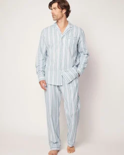 Petite Plume Men's Twill Pajama Set in