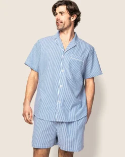 Petite Plume Men's Twill Short Set in