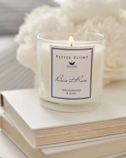 Petite Plume Bois et Rose Candle