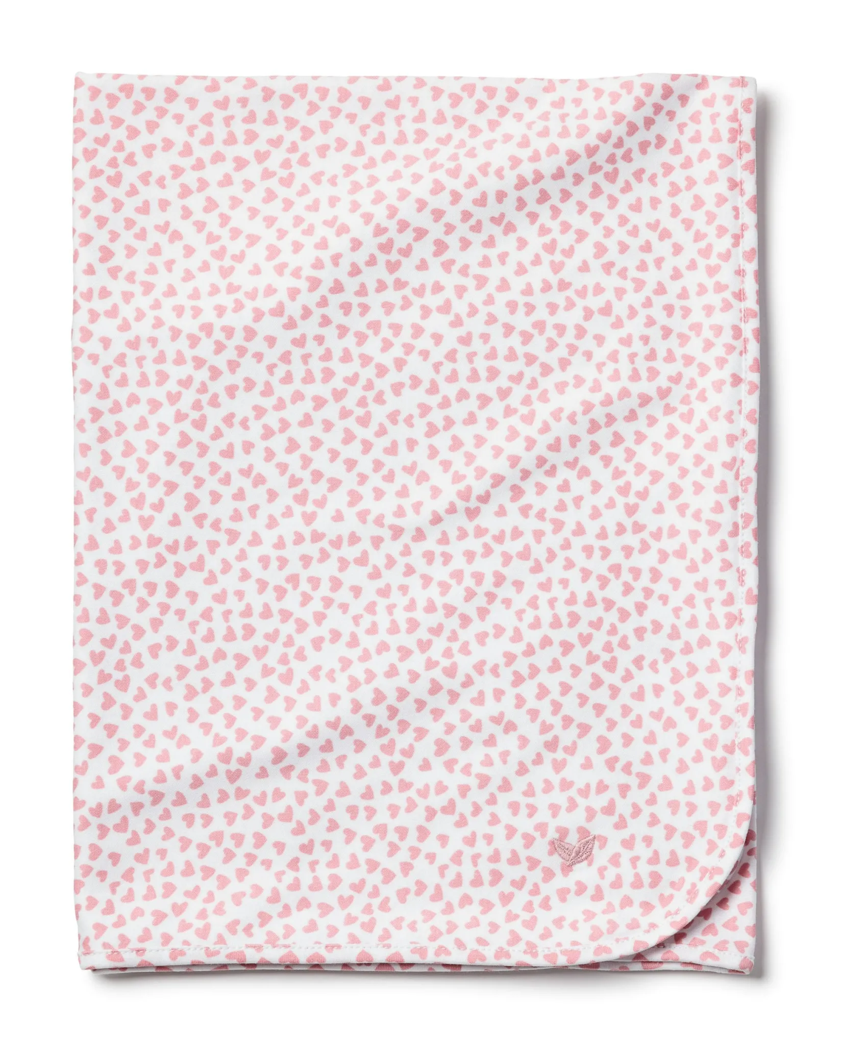Petite Plume Pima Baby Blanket in Blushing Bows