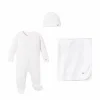 Petite Plume Welcome Home Baby Set - Grey Stars