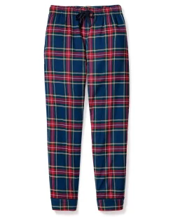 Women Petite Plume Women's Brushed Cotton Pants in Windsor Tartan