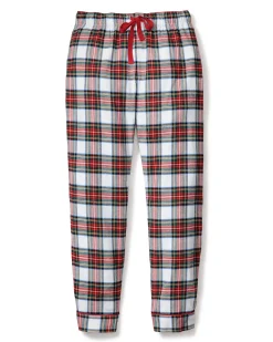 Women Petite Plume Women's Brushed Cotton Pants in Balmoral Tartan