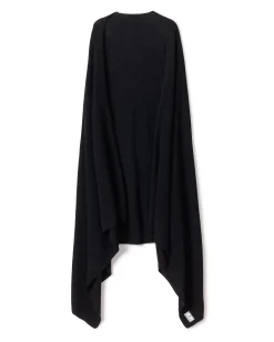 Women Petite Plume Women's Cashmere Wrap in Black