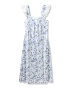 Women Petite Plume Women's Pima Clara Nightgown in Timeless Toile
