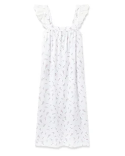 Women Petite Plume Women's Pima Clara Nightgown in Fields of Provence