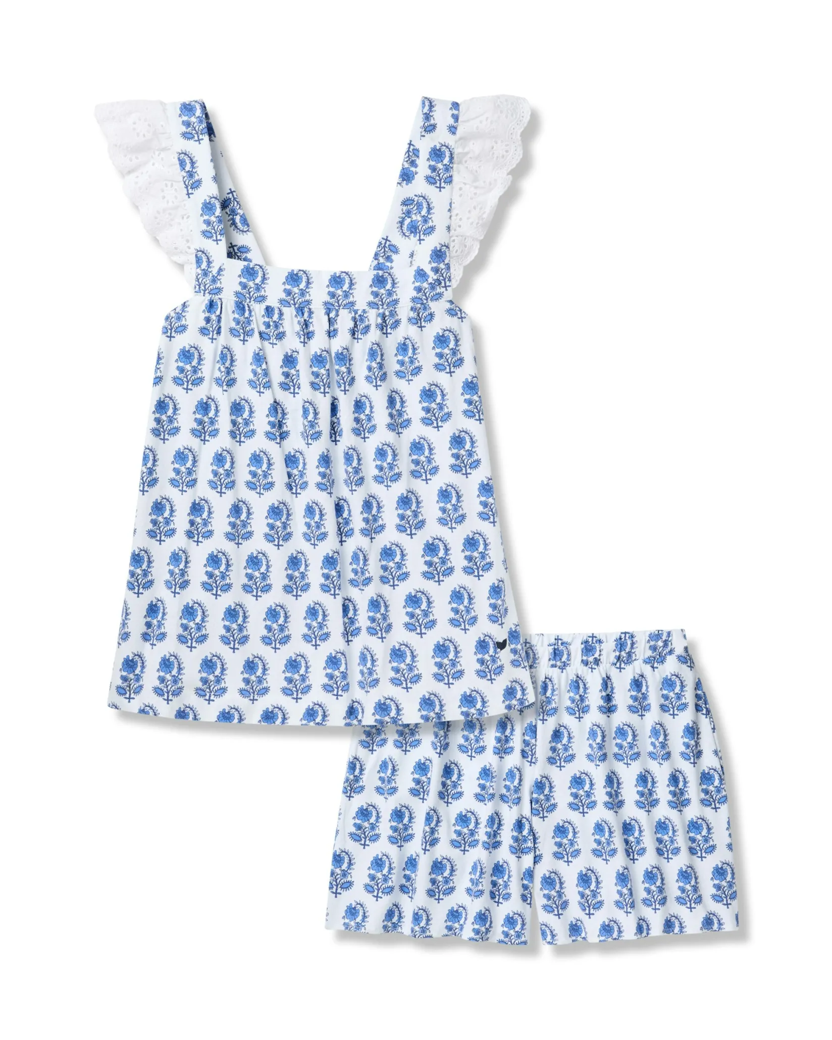 Women Petite Plume Women's Pima Clara Short Set in Bristol Bay