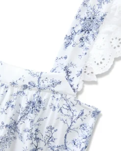 Women Petite Plume Women's Pima Clara Short Set in Timeless Toile
