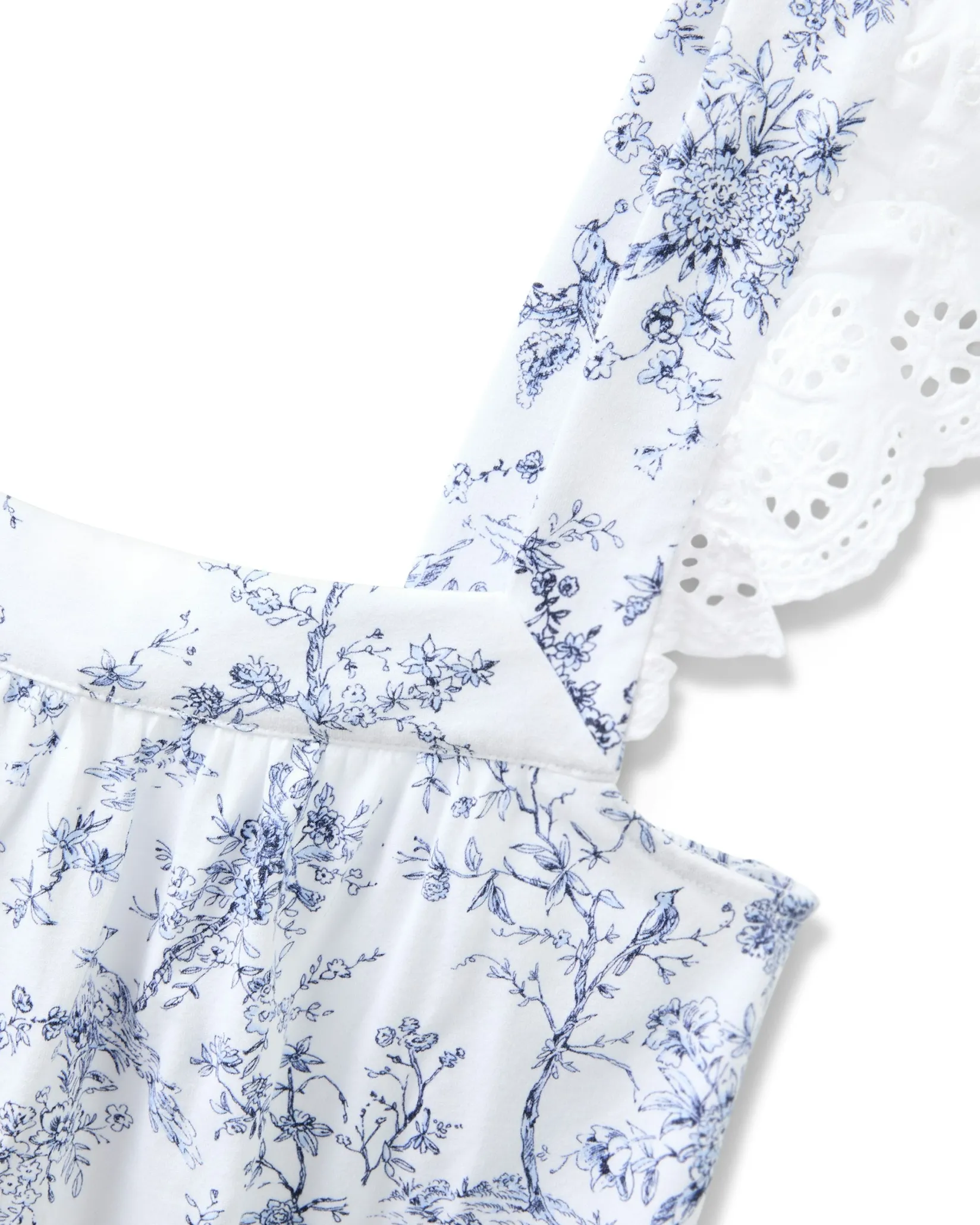 Women Petite Plume Women's Pima Clara Short Set in Timeless Toile