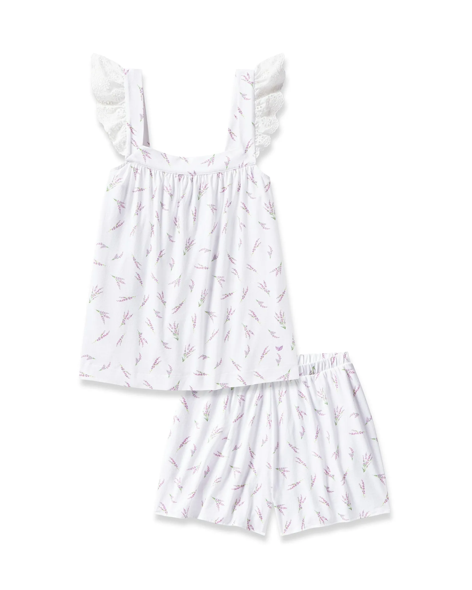 Women Petite Plume Women's Pima Clara Short Set in Fields of Provence