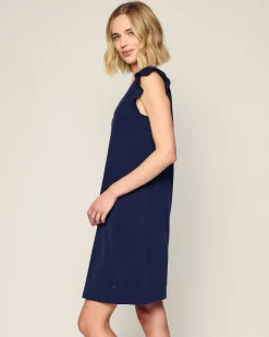 Women Petite Plume Women's Pima Harper Nightgown in Fleur D'Azur