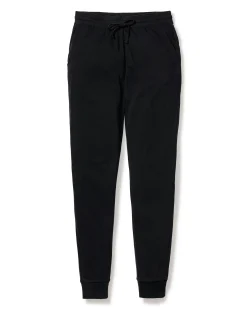 Women Petite Plume Women's Pima Lounge Pants in Black