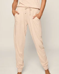 Women Petite Plume Women's Pima Lounge Pants in Black