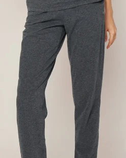 Women Petite Plume Women's Pima Lounge Pants in Dark Heather Grey