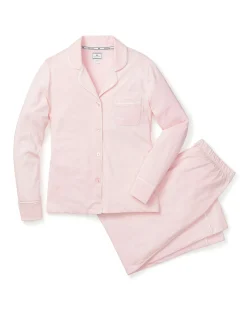 Women Petite Plume Women's Pima Pajama Set in Periwinkle