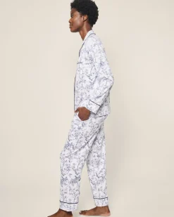 Women Petite Plume Women's Pima Pajama Set in Timeless Toile