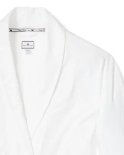 Women Petite Plume Women's Pima Robe in Navy