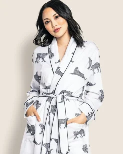 Women Petite Plume Women's Pima Robe in